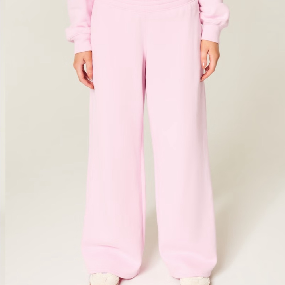 Hollister Pink Baggy Sweatpants